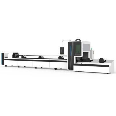 3000W 6020 Fiber Laser Cutting Machine Tube