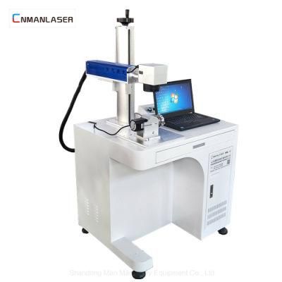 Desktop CNC Laser Engraving Marking Machine for Brass Hard Plastic