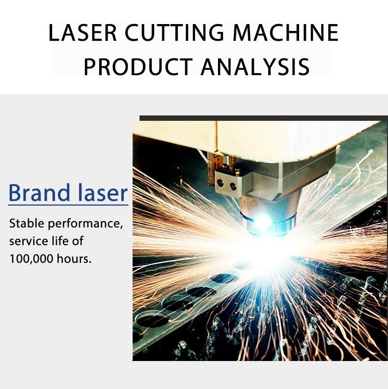 1500W Fiber Laser Cutting Machine/CNC Laser Metal Cutter Engraving Machine with Exchange Working Table