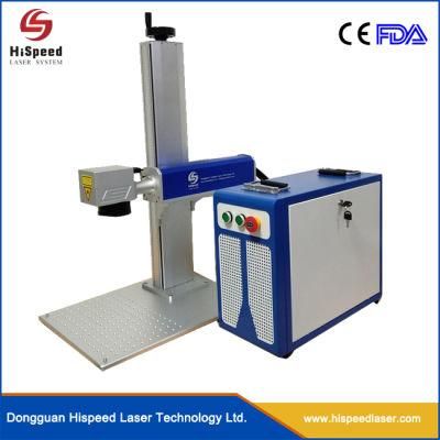 Hispeed Fiber Laser Marking Machine for Metal and Non-Metallic Materials