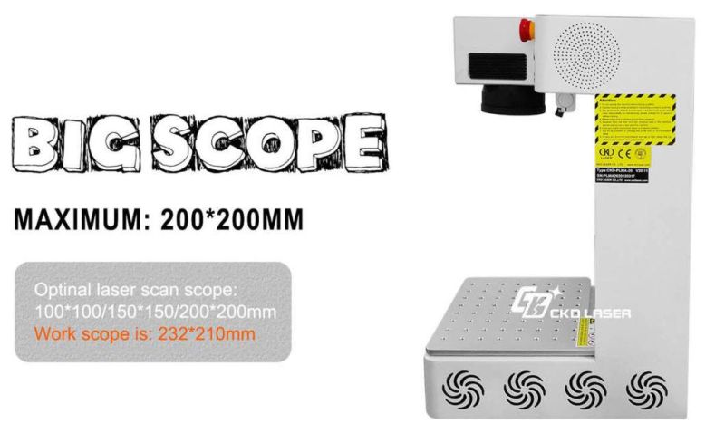 Laser Marking Machine for Etching Documents on Thin Stainless Steel Foils Prototype