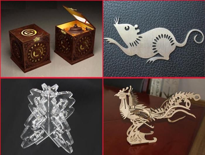 Wood CNC Laser Cutter CO2 Laser Cutting Machine 1325