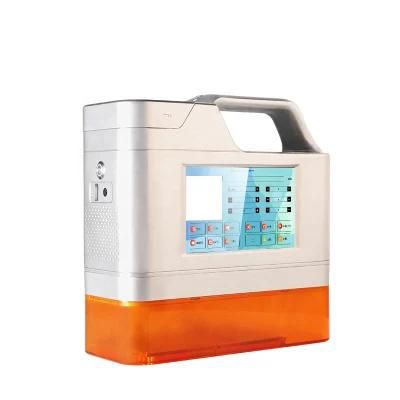 Portable Laser Printing Batch Code Number Coding Machine for Plastic