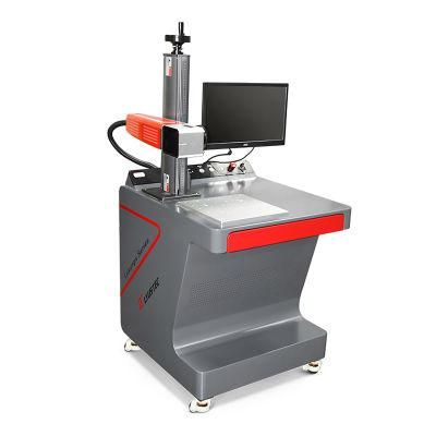High Speed Mopa Fiber Laser Marking Machine for Marking Black Color on Alumina