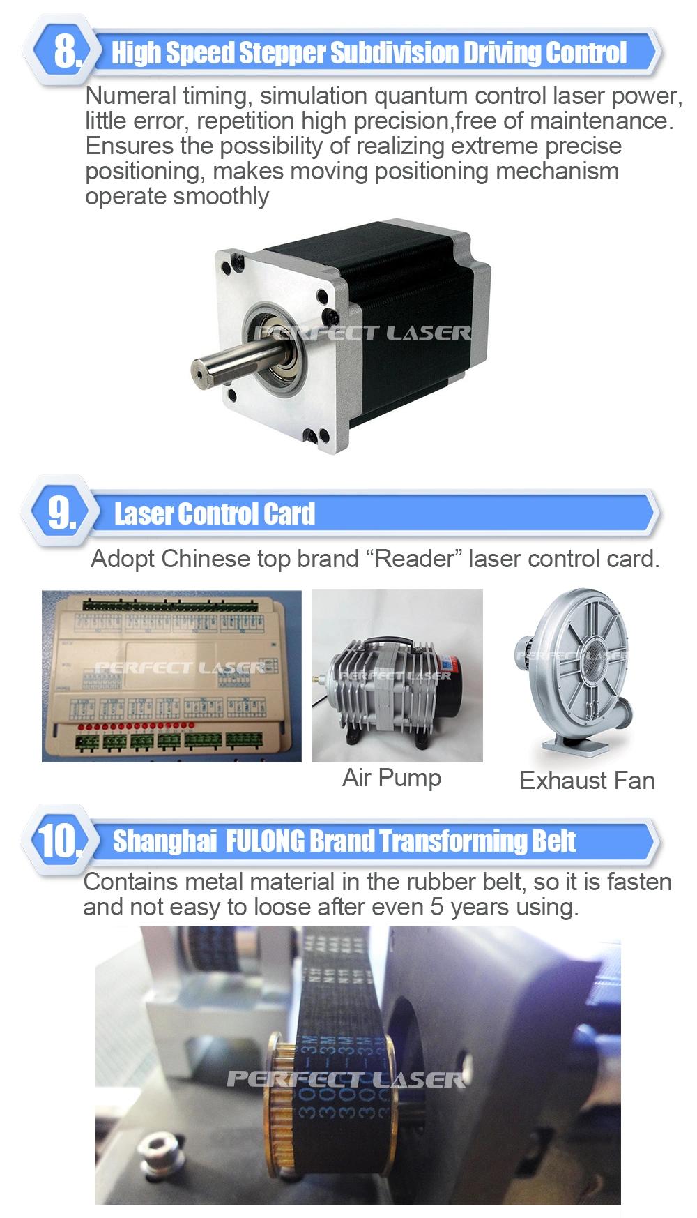 Fabric Flowers / MDF 80W /100W/130W CO2 Laser Engraving Machine with CE