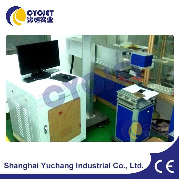 Metal Plate Logo Laser Coding Printer Machine