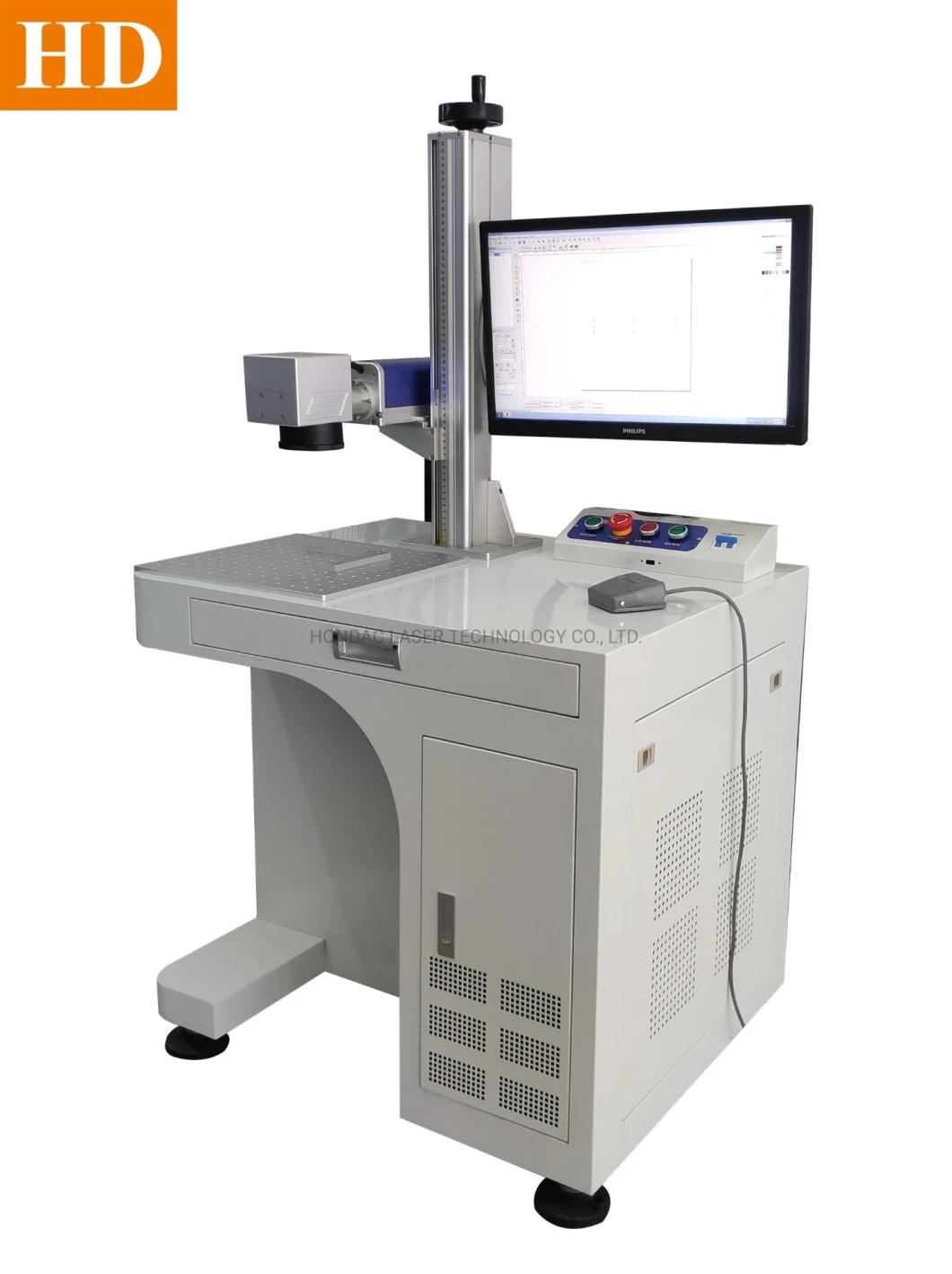 Stainless Metal Gold Silver Fiber Marking Machine 20W 30W, 50W