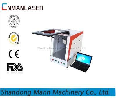 Ezcad High Speed Deep Carving Laser Marking Machine for Gold and Silver