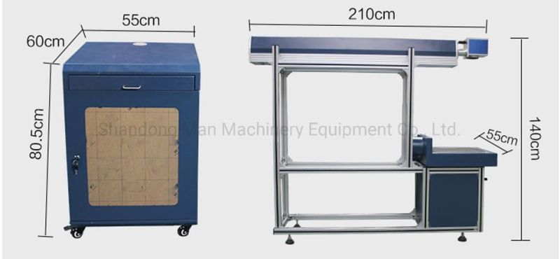 CO2 Laser Marking Machine for Date Printing/Wooden/Wood/Acrylic