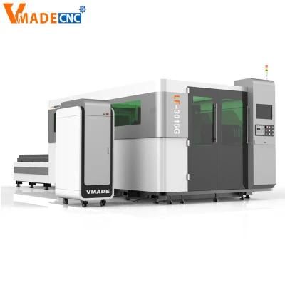 3000*1500mm Stainless Steel Fiber Laser Metal Cutting Machine