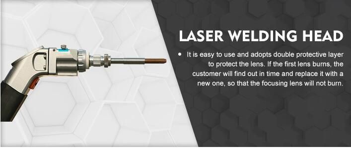 CNC1000W 1500W 2000W Laser Welder Hand Held Fiber Laser Welding Machine Portable for Metal Steel