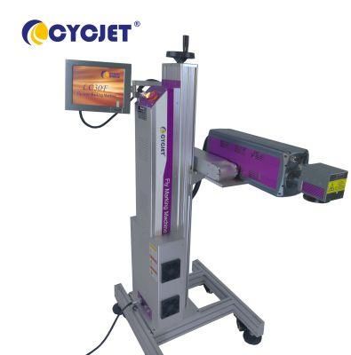 Cycjet Smart LC30f Date Coding CO2 Online Laser Marking Machine on Glass Bottle