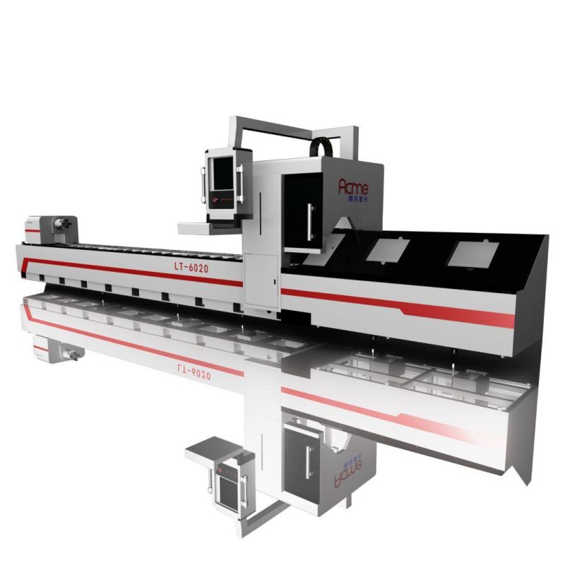 Best Quality Automatic Metal Tube Fabrication Pipe Tube Laser Cutter