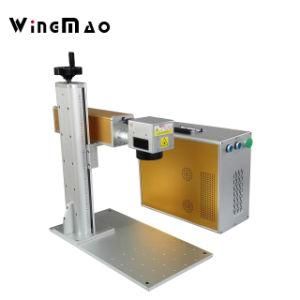 Hot Sale Fiber Laser Marking Machine in Stainless Steel Engraving