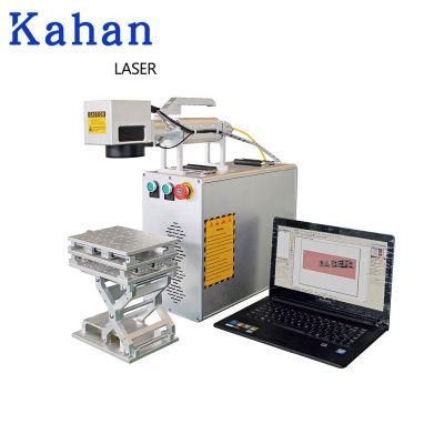 Ring Laser Engraving Machine Fiber Laser Marking Machine with Rotary