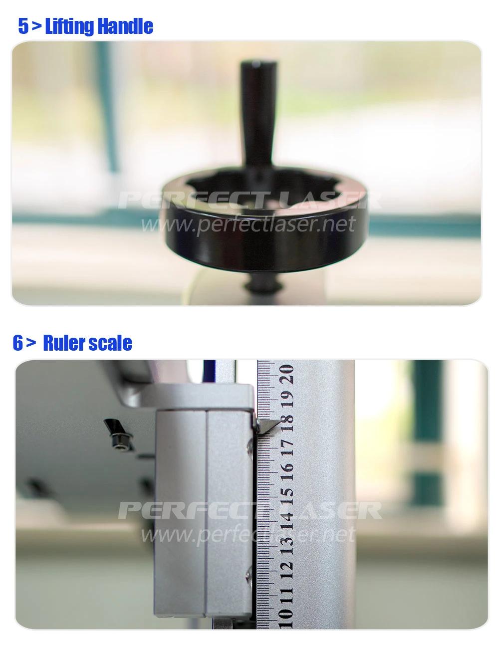 30W 50W 100W High Speed Fiber Metal Laser Marking Machine