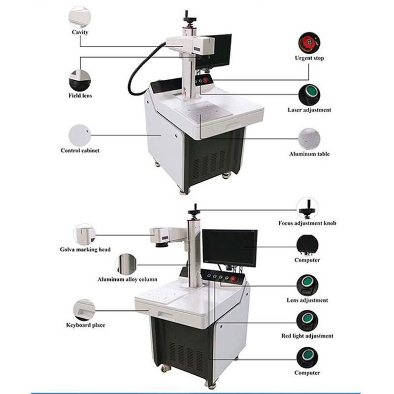 Good Quality Jewelry Laser Engraving Marking Machine 20W/30W/50W/100W