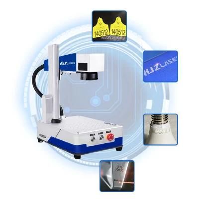 2022 New Type Mini Portable Laser Marking Machine 20W Jewelry Making Ring Engraving Metal Writing