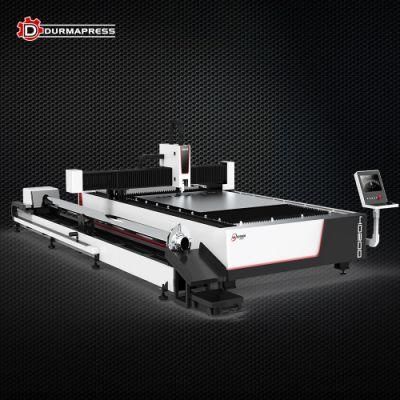 Exchange Table 6000W CNC Sheet Metal Fiber Laser Cutting Machine for Plate and Tube