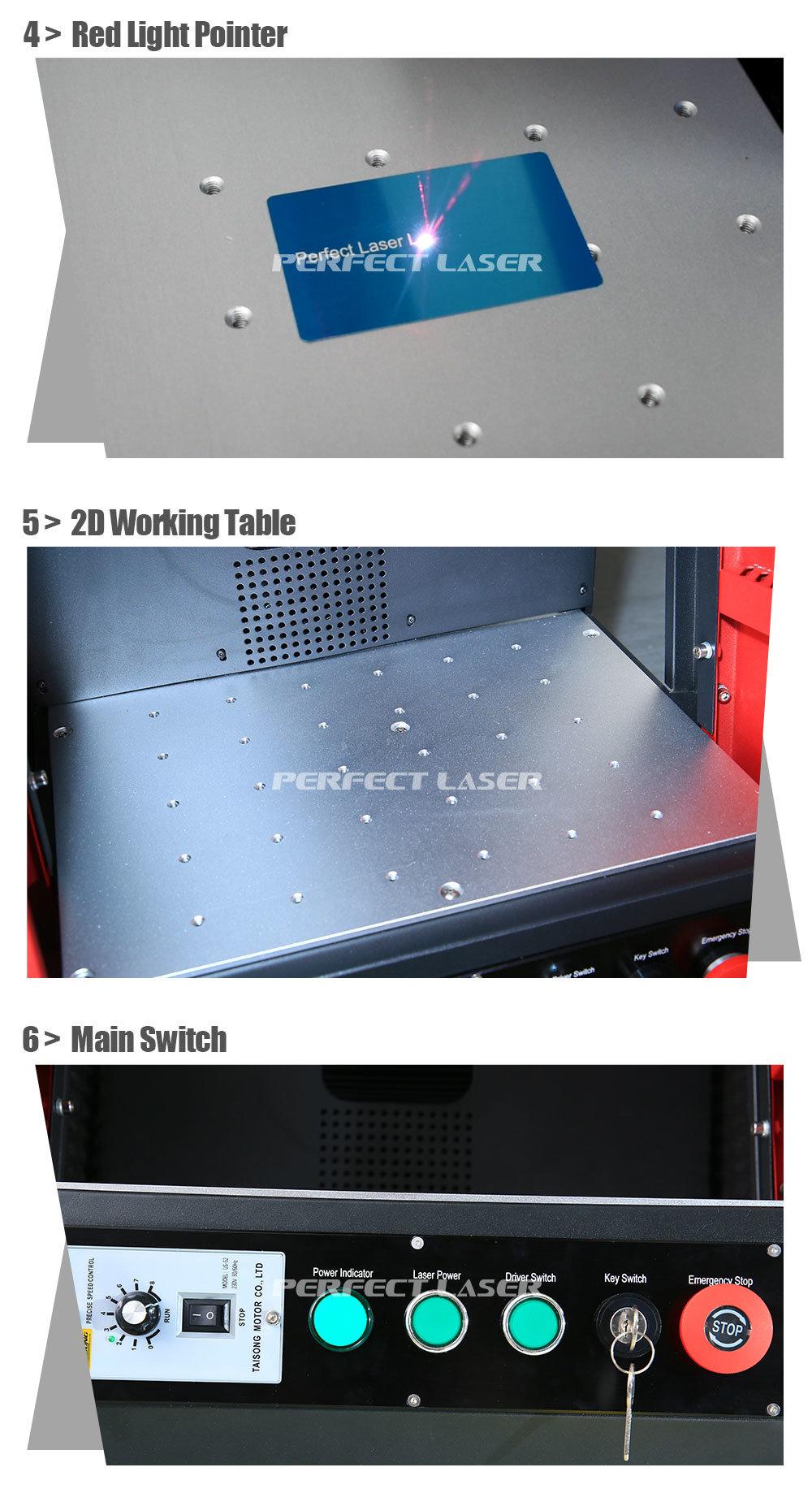 Full Enclosed 20W 30W 50W Fiber Laser Marking Machine
