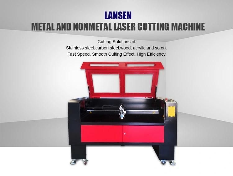 1490 Thin Metal Sheet Cutting Nonmetal Engrave Cut CO2 CNC Laser Cutter