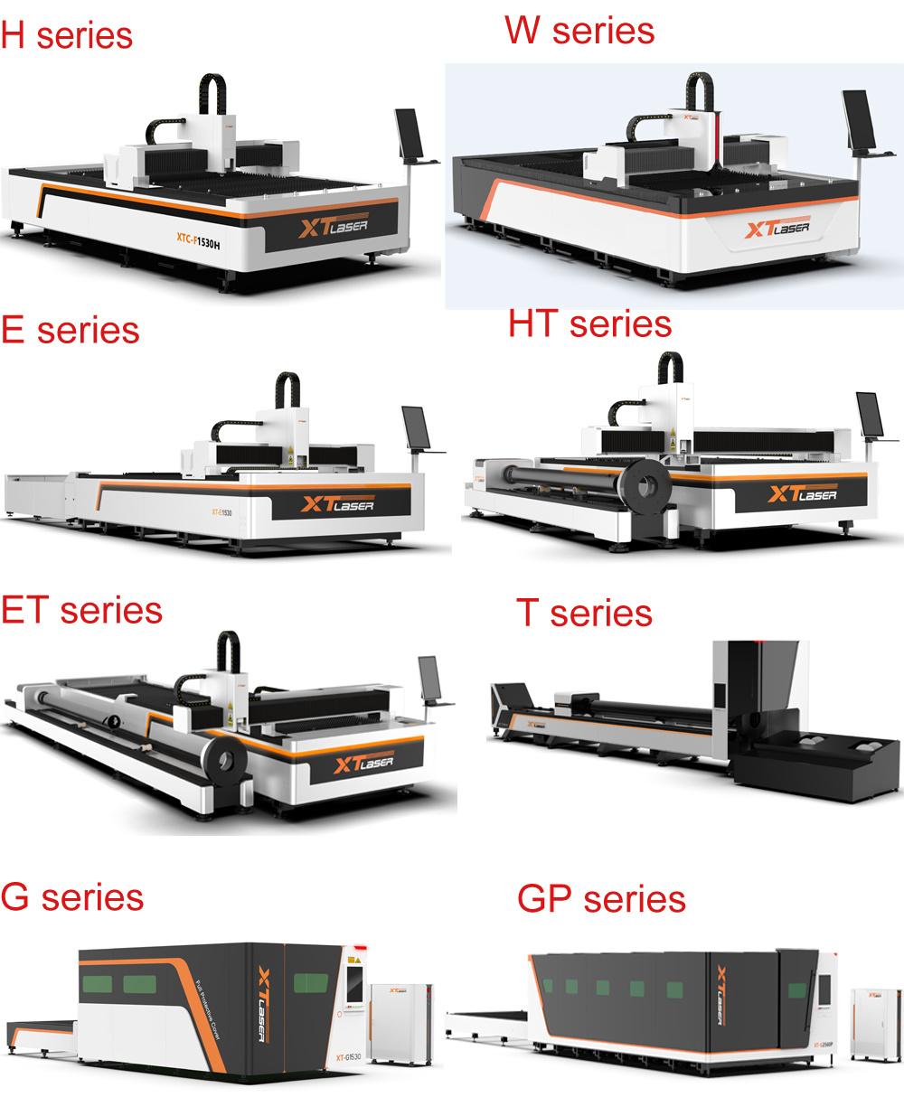 1500W 2000W 3000W 4000W CNC Sheet Metal Fiber Laser Cutting Machine Price