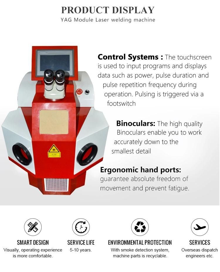 Portable Jewelry Laser Welding Machine for The Seam of Gold