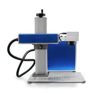 Portable Split 20W 30W Fiber Laser Marking Machine for Metal Materials