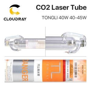 Cloudray Cl218 Tongli Glass Laser Tube 40W 50W 60W for CO2 Engraving Cutting Machine