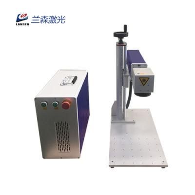 Metal Color Mini Fiber Laser Marking Machine Raycus 20W 30W