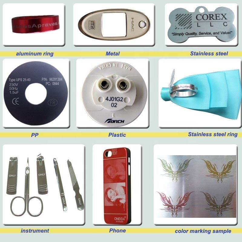 20W Laser Marking Machine for Jewelry 30W Fiber Laser Engraving 50W Metal Steel Writing Equipment