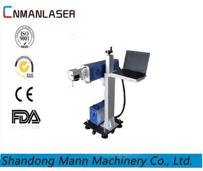 CO2 Fiber Fly/Flying Laser Marker/Marking Machine for Bamboo/ Leather/Stainless Steel/MDF/ Wood/Glass