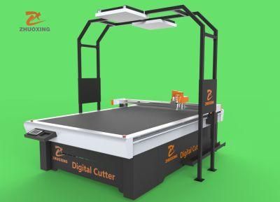 Anti Fatigue Mat Acoustic Drapes Mounting Board Cutting Machine CNC Digital Cutter with Ce Factory Price Jinan Zhuoxing