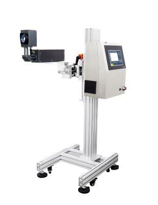 Docod OEM/ODM Fiber Laser Marking Machine 30W for Expiry Date Logo Flexible Packaging Machine/PE Material