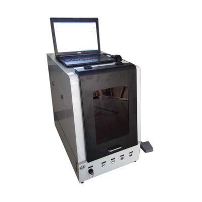 Mini Small Desktable Portable 20W 30W 50W Metal Lag Logo Cabinet Fiber Laser Marking Machine