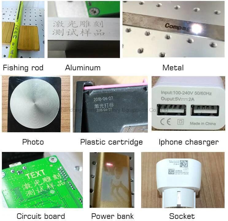 Portable CO2 Laser Marking Machine 20W for Non-Metal Materials