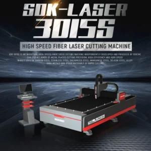 China 2021 Sdk-3015s Economical Factory Price Newest Fiber Laser Cutting Machine