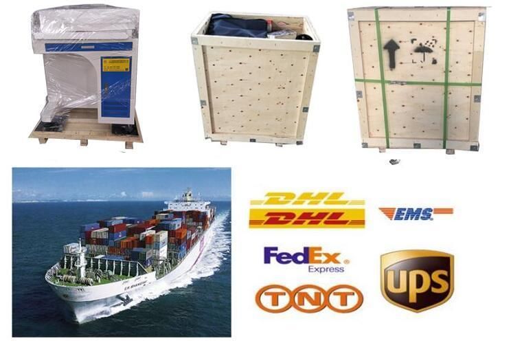 Enclosed Safety Metal Laser Marking Machine with Protective Cover
