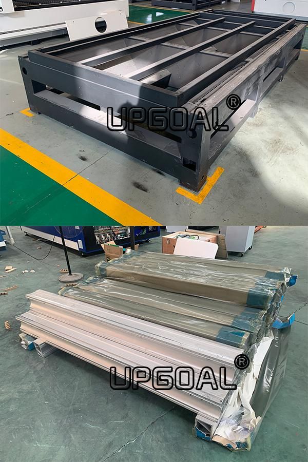 1000W/1500W China Fiber Laser Cutting Machine with Raytools & Cypcut Controller 4000*1500mm