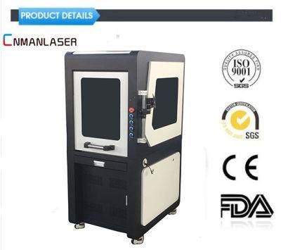 High Speed Raycus Stainless Steel CNC Metal Engraving Fiber Laser Marking Machine with Ezcad Card Rotary Device