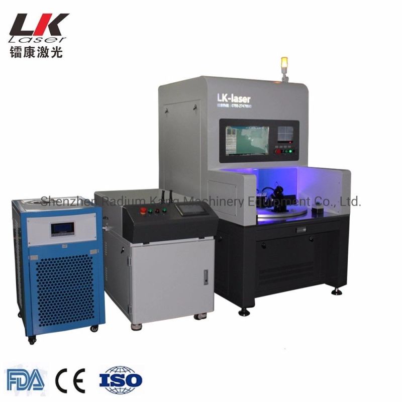 Rotary Index Double Working Position Tube Laser Welding Machine Metal Cylinder Laser Welder