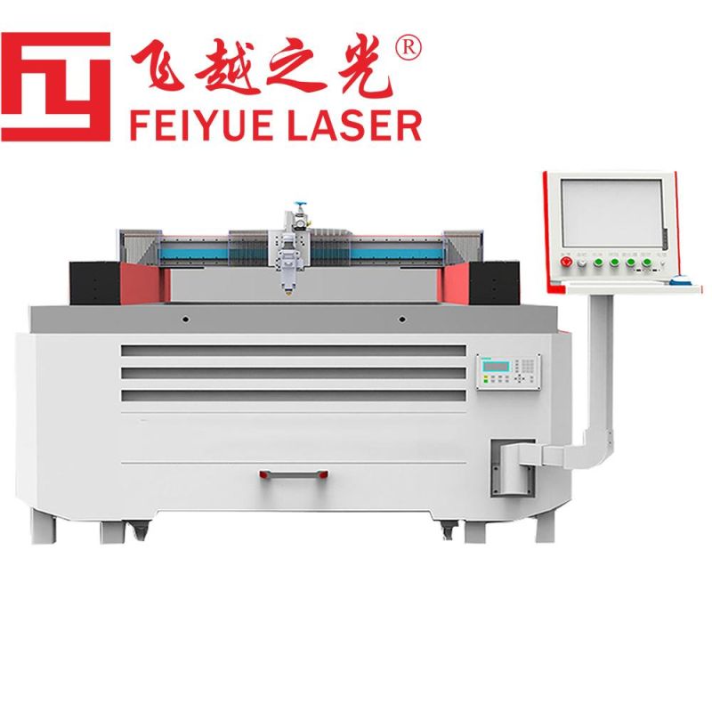 Fy1113 Feiyue CNC Precision Optical Fiber Laser Cutting Machine Sheet Metal Processing Fabrication Copper Carbon Steel Stainless Steel Aluminum Laser Cutter