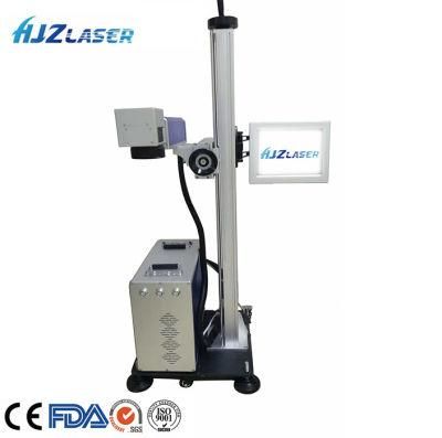 30W CO2 Laser Flying Marking Machine for Nonmetal for Cosmetics