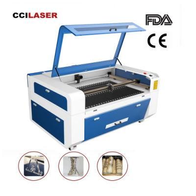 Hot Sale Double Table with Lifting CO2 CNC Laser Machine for Acrylic MDF Laser Cutting and Engraving with CE FDA SGS Certification