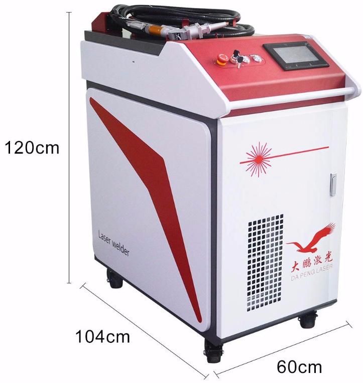 Hand Held Type Fiber Laser Source Welding Machine with 500W