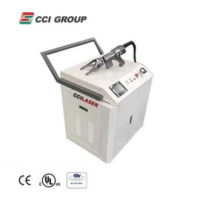 Handheld Metal Surface Laser Rust Removal Fiber Laser Cleaning Machine