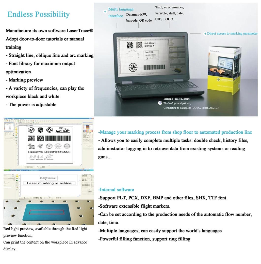 Ezcad 2022 Agent Price Raycus Laser 20W 30W 50W Mask Portable Mini Fiber Laser Marking Machine