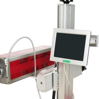 on-Line Marking Machine CO2 Laser Coding Machine Engraving Machine for Glass Bottle/Wine Bottle