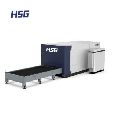 Overseas Hot Selling Product 3000W-6000W Laser Cutting Machine for Sheet and Plates with Double Exchange Platforms