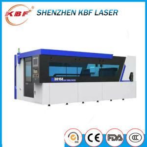 1000W Auto Well Rounded Closed Blue Large Scale Fiber Metal Laser Cutting Machine